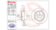 360406108500 Brzdový kotouč MAGNETI MARELLI