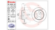 360406109600 MAGNETI MARELLI brzdový kotúč 360406109600 MAGNETI MARELLI