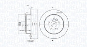 360406111800 Brzdový kotouč MAGNETI MARELLI