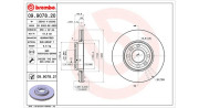 360406121800 Brzdový kotouč MAGNETI MARELLI