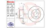 360406124200 Brzdový kotouč MAGNETI MARELLI