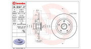 360406136600 Brzdový kotouč MAGNETI MARELLI