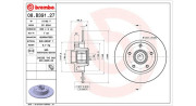 360406161900 Brzdový kotouč MAGNETI MARELLI