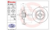 360406162000 Brzdový kotouč MAGNETI MARELLI