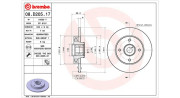 360406162300 MAGNETI MARELLI brzdový kotúč 360406162300 MAGNETI MARELLI