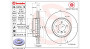 360406133804 Brzdový kotouč MAGNETI MARELLI