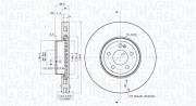 360406184504 Brzdový kotouč MAGNETI MARELLI