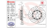 360406129003 Brzdový kotouč TWO-PIECE FLOATING DISCS LINE MAGNETI MARELLI