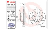 360406004705 Brzdový kotouč MAGNETI MARELLI