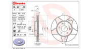 360406006905 MAGNETI MARELLI brzdový kotúč 360406006905 MAGNETI MARELLI