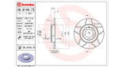 360406013205 Brzdový kotouč MAGNETI MARELLI