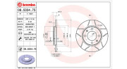 360406018305 Brzdový kotouč MAGNETI MARELLI