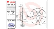 360406026405 Brzdový kotouč MAGNETI MARELLI