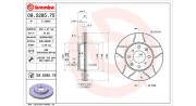 360406027505 Brzdový kotouč MAGNETI MARELLI