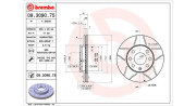 360406037305 Brzdový kotouč MAGNETI MARELLI