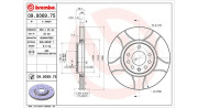 360406039705 Brzdový kotouč MAGNETI MARELLI