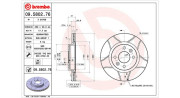 360406043105 MAGNETI MARELLI brzdový kotúč 360406043105 MAGNETI MARELLI