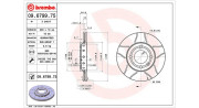 360406048905 Brzdový kotouč MAGNETI MARELLI