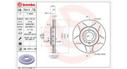 360406049405 Brzdový kotouč MAGNETI MARELLI