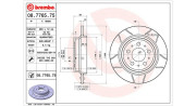 360406051905 Brzdový kotouč MAGNETI MARELLI