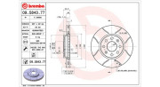 360406099605 Brzdový kotouč MAGNETI MARELLI