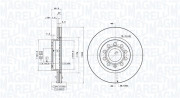 360406002001 Brzdový kotouč MAGNETI MARELLI