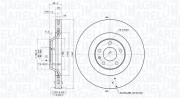 360406002101 Brzdový kotouč MAGNETI MARELLI