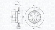 360406004501 Brzdový kotouč MAGNETI MARELLI