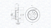 360406007801 Brzdový kotouč MAGNETI MARELLI