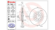 360406013101 Brzdový kotouč MAGNETI MARELLI