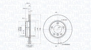 360406016001 MAGNETI MARELLI brzdový kotúč 360406016001 MAGNETI MARELLI