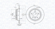 360406016401 Brzdový kotouč MAGNETI MARELLI