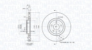 360406028901 Brzdový kotouč MAGNETI MARELLI