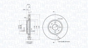 360406029401 Brzdový kotouč MAGNETI MARELLI