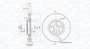 360406029601 Brzdový kotouč MAGNETI MARELLI