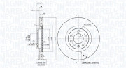 360406039901 Brzdový kotouč MAGNETI MARELLI