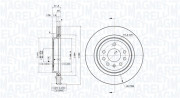 360406040101 Brzdový kotouč MAGNETI MARELLI