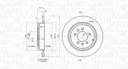 360406041301 Brzdový kotouč MAGNETI MARELLI