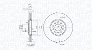 360406049301 Brzdový kotouč MAGNETI MARELLI