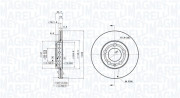 360406049601 Brzdový kotouč MAGNETI MARELLI