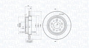 360406051901 Brzdový kotouč MAGNETI MARELLI