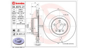 360406055701 Brzdový kotouč MAGNETI MARELLI