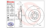 360406059501 MAGNETI MARELLI brzdový kotúč 360406059501 MAGNETI MARELLI