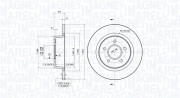 360406061601 Brzdový kotouč MAGNETI MARELLI