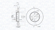 360406062601 Brzdový kotouč MAGNETI MARELLI