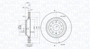 360406062701 Brzdový kotouč MAGNETI MARELLI