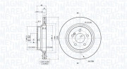 360406071601 Brzdový kotouč MAGNETI MARELLI