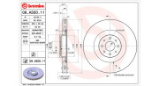 360406072400 Brzdový kotouč MAGNETI MARELLI