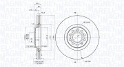 360406075201 Brzdový kotouč MAGNETI MARELLI