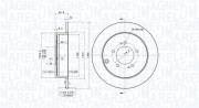 360406077201 Brzdový kotouč MAGNETI MARELLI